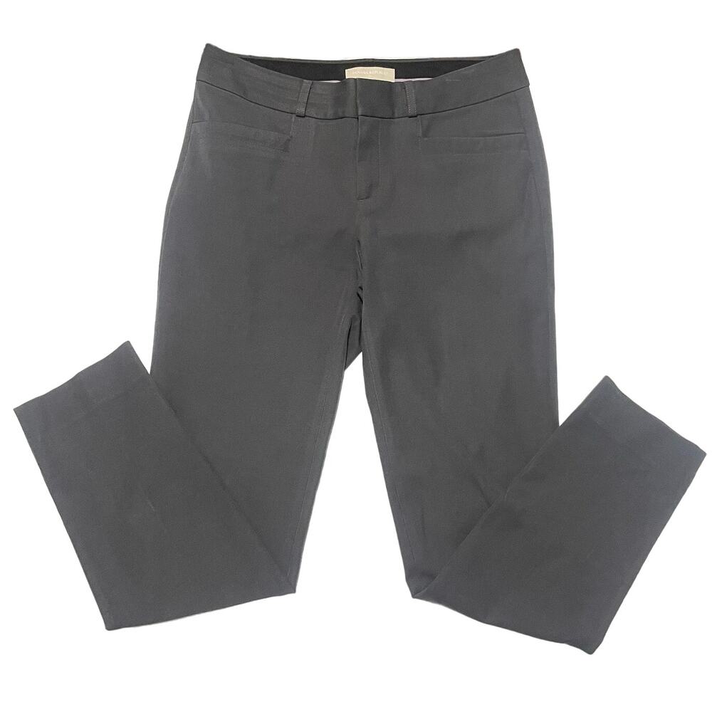 Banana Republic Martin Fit Straight Leg Pants Grey Size 4